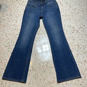 Victorias Secret LONDON Jeans TALL Mid Rise Jeans Size 8/33L Stretch Long